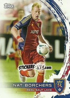 Cromo Nat Borchers - MLS 2014 - Topps