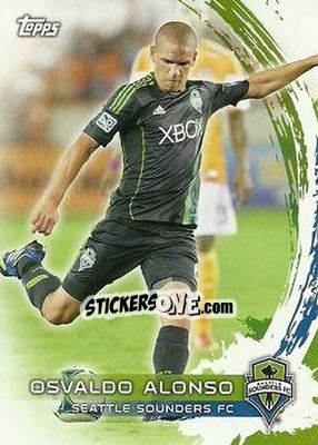 Cromo Osvaldo Alonso - MLS 2014 - Topps