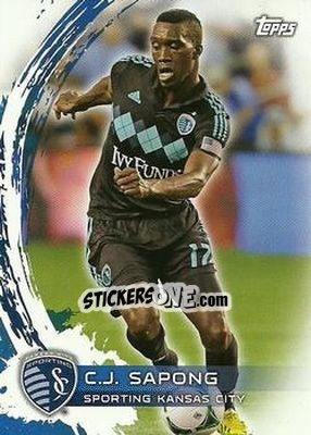 Sticker C.J. Sapong - MLS 2014 - Topps