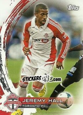 Sticker Jeremy Hall - MLS 2014 - Topps