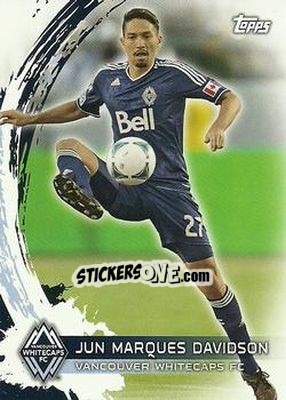 Cromo Jun Marques Davidson - MLS 2014 - Topps