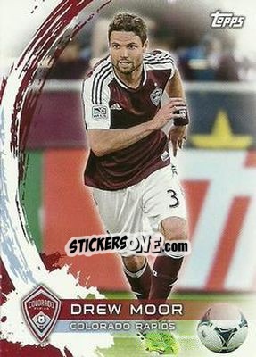 Sticker Drew Moor - MLS 2014 - Topps