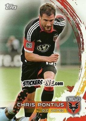 Sticker Chris Pontius - MLS 2014 - Topps