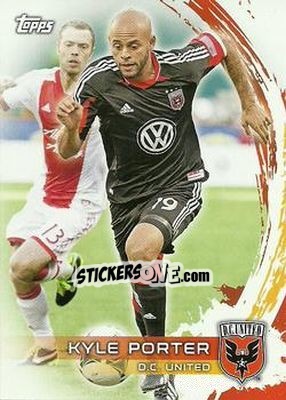 Cromo Kyle Porter - MLS 2014 - Topps