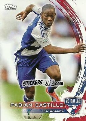 Sticker Fabian Castillo - MLS 2014 n. 171 - Topps