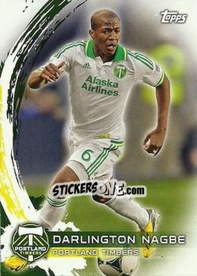 Sticker Darlington Nagbe - MLS 2014 n. 185 - Topps