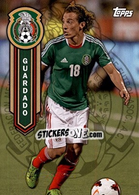 Cromo Andres Guardado - MLS 2014 - Topps