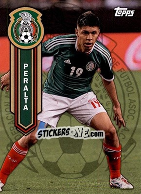 Sticker Oribe Peralta - MLS 2014 - Topps