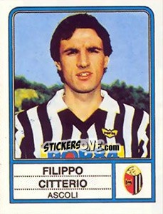 Sticker Filippo Citterio - Calciatori 1983-1984 n. 16 - Panini