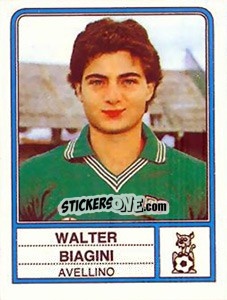 Sticker Walter Biagini - Calciatori 1983-1984 - Panini