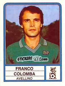 Sticker Franco Colomba - Calciatori 1983-1984 - Panini