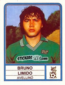 Sticker Bruno Limido - Calciatori 1983-1984 - Panini