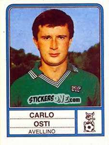 Sticker Carlo Osti - Calciatori 1983-1984 - Panini