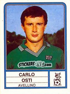 Sticker Carlo Osti - Calciatori 1983-1984 n. 27 - Panini
