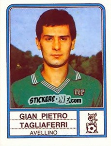 Sticker Gian Pietro Tagliaferri - Calciatori 1983-1984 - Panini