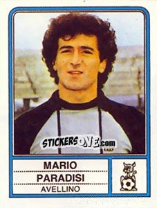 Sticker Mario Paradisi - Calciatori 1983-1984 n. 32 - Panini