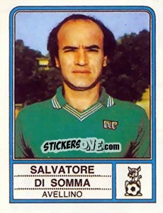 Sticker Salvatore Di Somma - Calciatori 1983-1984 n. 33 - Panini