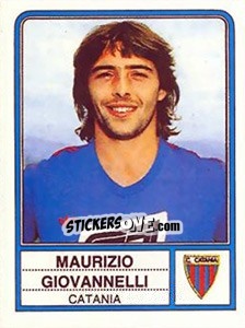 Cromo Maurizio Giovannelli - Calciatori 1983-1984 - Panini