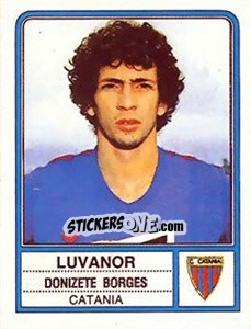 Cromo Luvanor Donizete Borges - Calciatori 1983-1984 - Panini