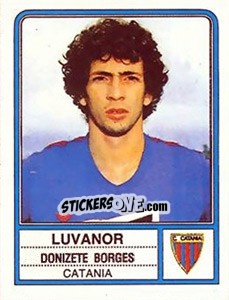 Sticker Luvanor Donizete Borges - Calciatori 1983-1984 n. 41 - Panini