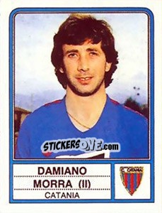 Sticker Domiano Morra - Calciatori 1983-1984 n. 42 - Panini