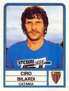 Sticker Ciro Bilardi - Calciatori 1983-1984 - Panini