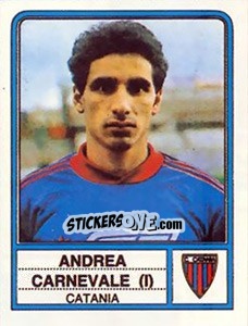 Sticker Andrea Carnevale - Calciatori 1983-1984 n. 55 - Panini