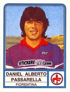 Sticker Daniel Alberto Passarella - Calciatori 1983-1984 n. 59 - Panini