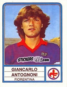 Figurina Giancarlo Antognoni - Calciatori 1983-1984 - Panini