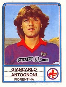 Sticker Giancarlo Antognoni - Calciatori 1983-1984 n. 60 - Panini