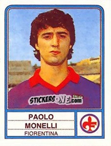 Sticker Paolo Monelli - Calciatori 1983-1984 n. 64 - Panini