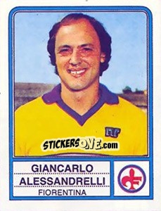 Sticker Giancarlo Alessandrelli - Calciatori 1983-1984 n. 70 - Panini