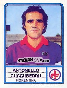 Figurina Antonello Cuccureddu - Calciatori 1983-1984 - Panini