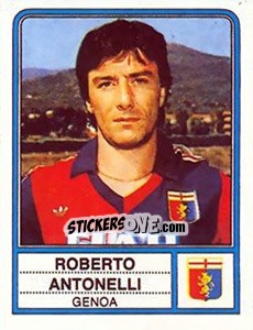 Sticker Roberto Antonelli - Calciatori 1983-1984 n. 83 - Panini