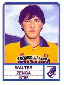 Cromo Walter Zenga - Calciatori 1983-1984 - Panini