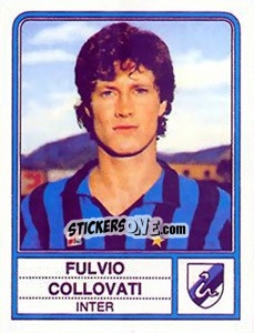 Cromo Fulvio Collovati - Calciatori 1983-1984 - Panini