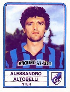 Sticker Alessandro Altobelli - Calciatori 1983-1984 n. 102 - Panini