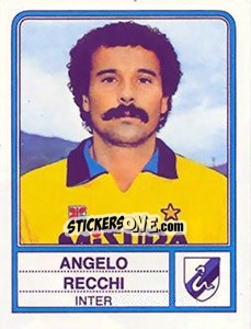 Sticker Angelo Recchi - Calciatori 1983-1984 - Panini