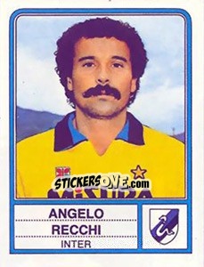 Sticker Angelo Recchi - Calciatori 1983-1984 n. 108 - Panini