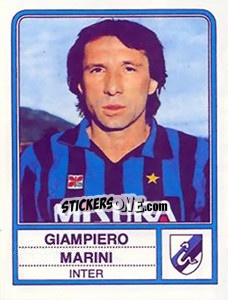 Cromo Giampiero Marini - Calciatori 1983-1984 - Panini