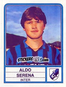 Sticker Aldo Serena - Calciatori 1983-1984 - Panini