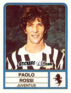 Figurina Paolo Rossi - Calciatori 1983-1984 - Panini