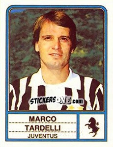 Sticker Marco Tardelli - Calciatori 1983-1984 n. 124 - Panini