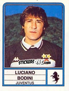 Sticker Liciano Bodini - Calciatori 1983-1984 - Panini