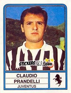Sticker Claudio Prandelli - Calciatori 1983-1984 n. 129 - Panini