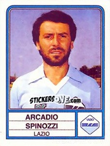 Figurina Arcadio Spinozzi - Calciatori 1983-1984 - Panini