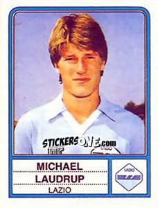 Figurina Michael Laudrup - Calciatori 1983-1984 - Panini