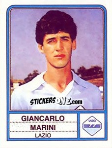Sticker Giancarlo Marini - Calciatori 1983-1984 - Panini