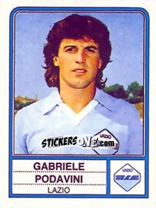 Sticker Gabriele Podavini - Calciatori 1983-1984 n. 141 - Panini