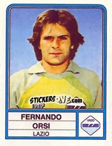 Sticker Fernando Orsi - Calciatori 1983-1984 - Panini